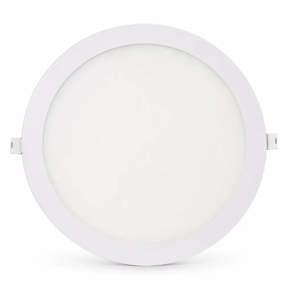 [SLR30-24CW] NOX White Round Recessed LED Panel| 24W 4000K