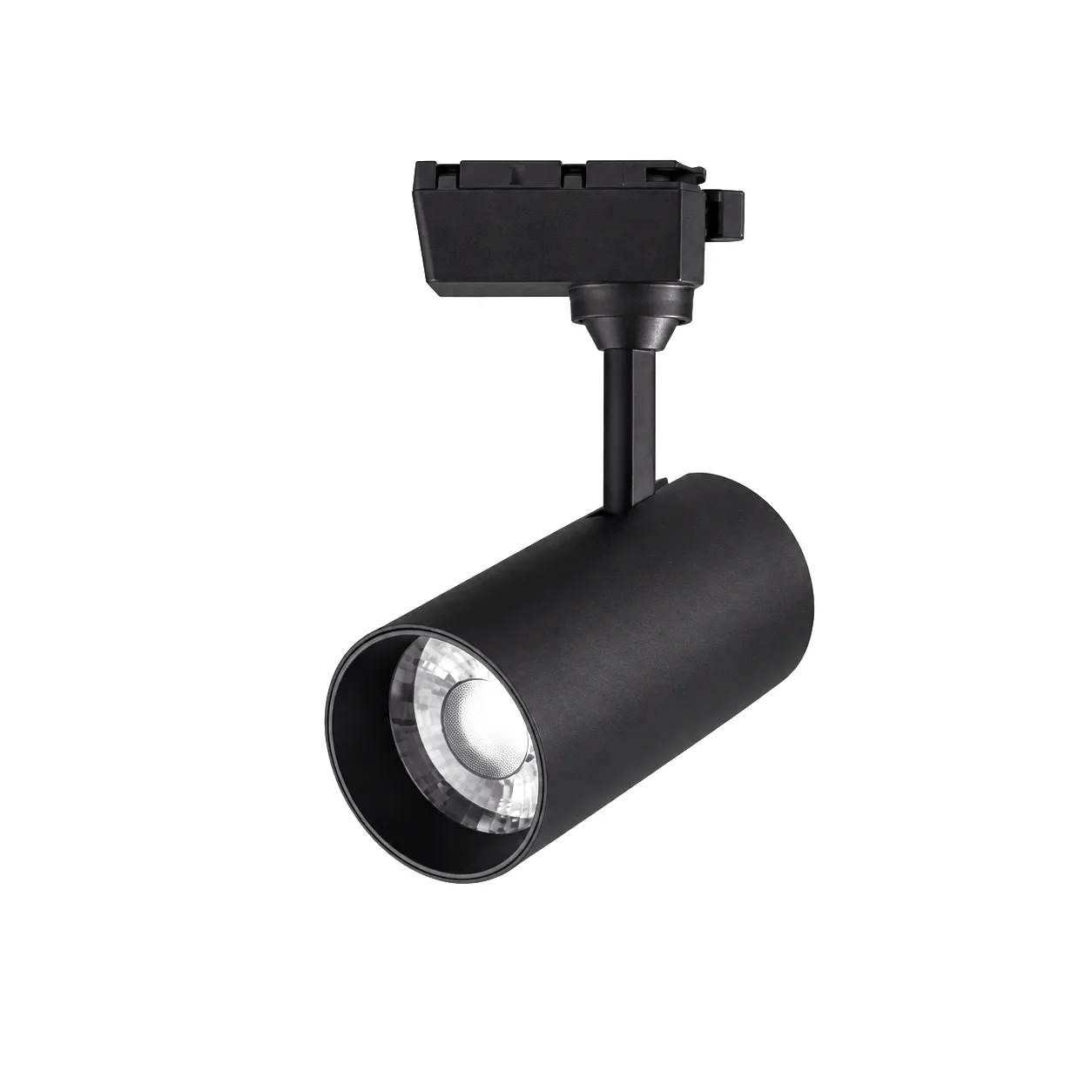 4-Wire Black Aluminum Track Light | 10W 3000K 24°