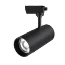 4-Wire Black Aluminum Track Light | 20W 3000K 24°