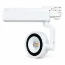 NOX Adjustable Round White Track Spotlight 15W 3000K