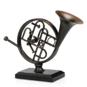 French Horn Musical Instrument Statue