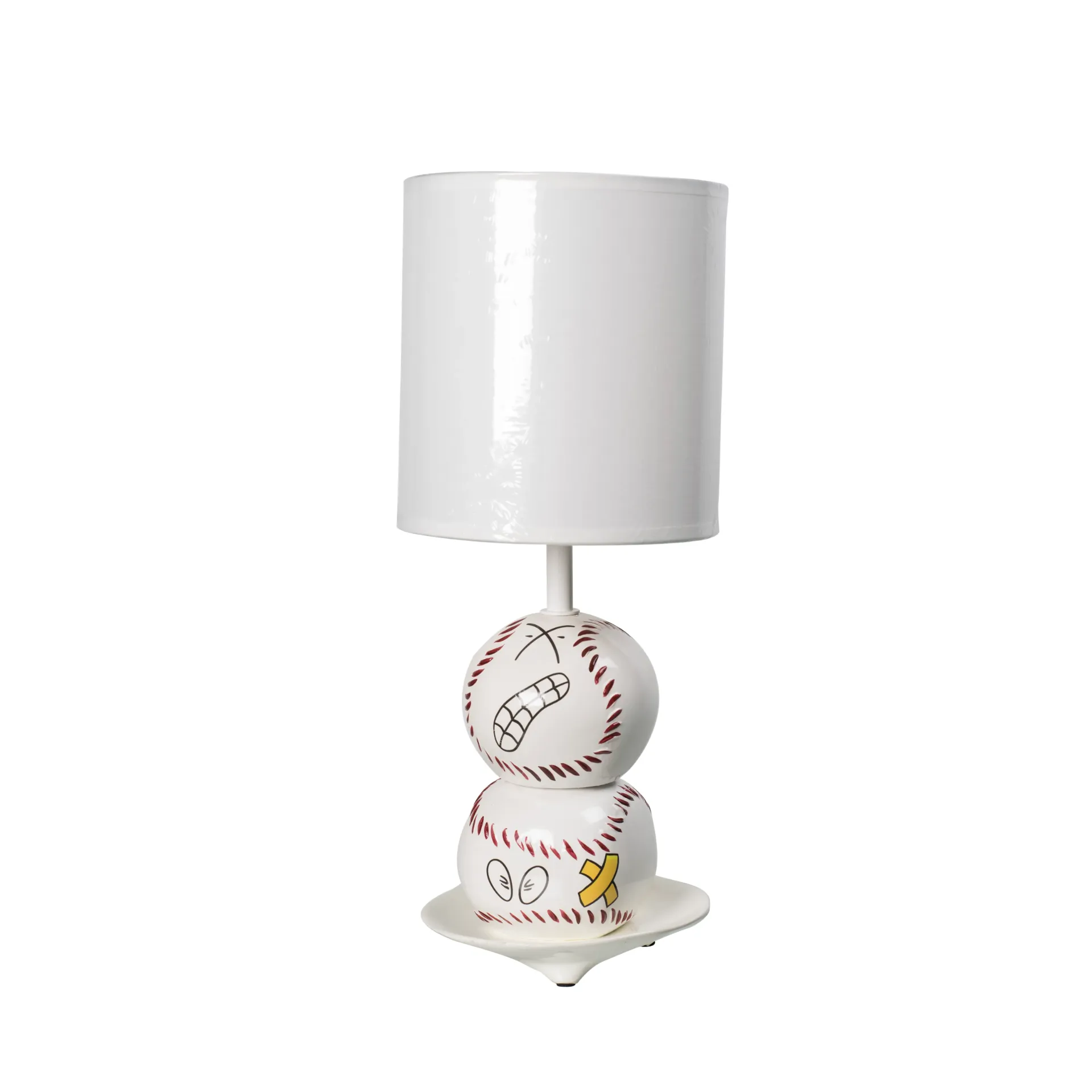 Ceramic Baseball Table Lamp