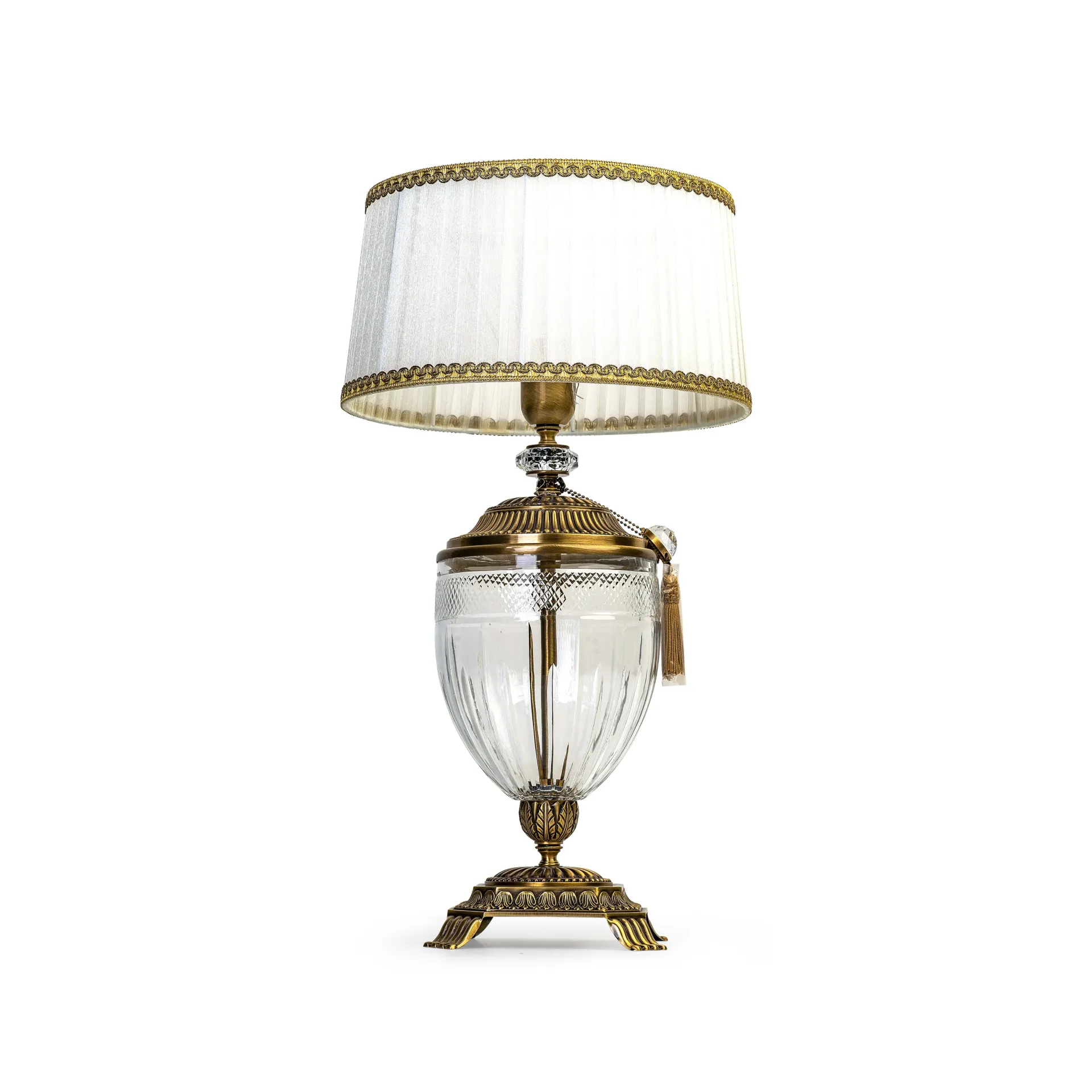 Esti Bronze & Crystal Table Lamp| 1xE27