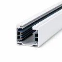 NOX F-Series Matte White 3-Circuit Surface Track| 1m