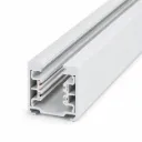 NOX F-Series Matte White 3-Circuit Surface Track| 2m