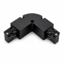 NOX F-Series Matte Black L Track Connector| 4-Wire