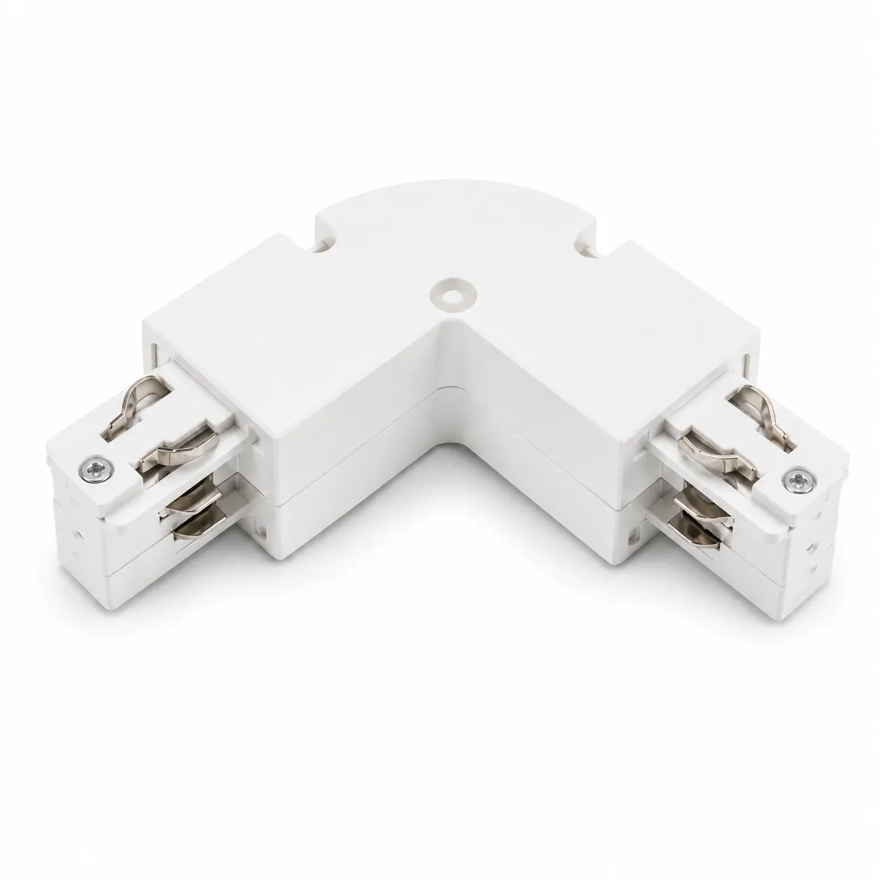 NOX F-Series White L Track Connector| 4-Wire