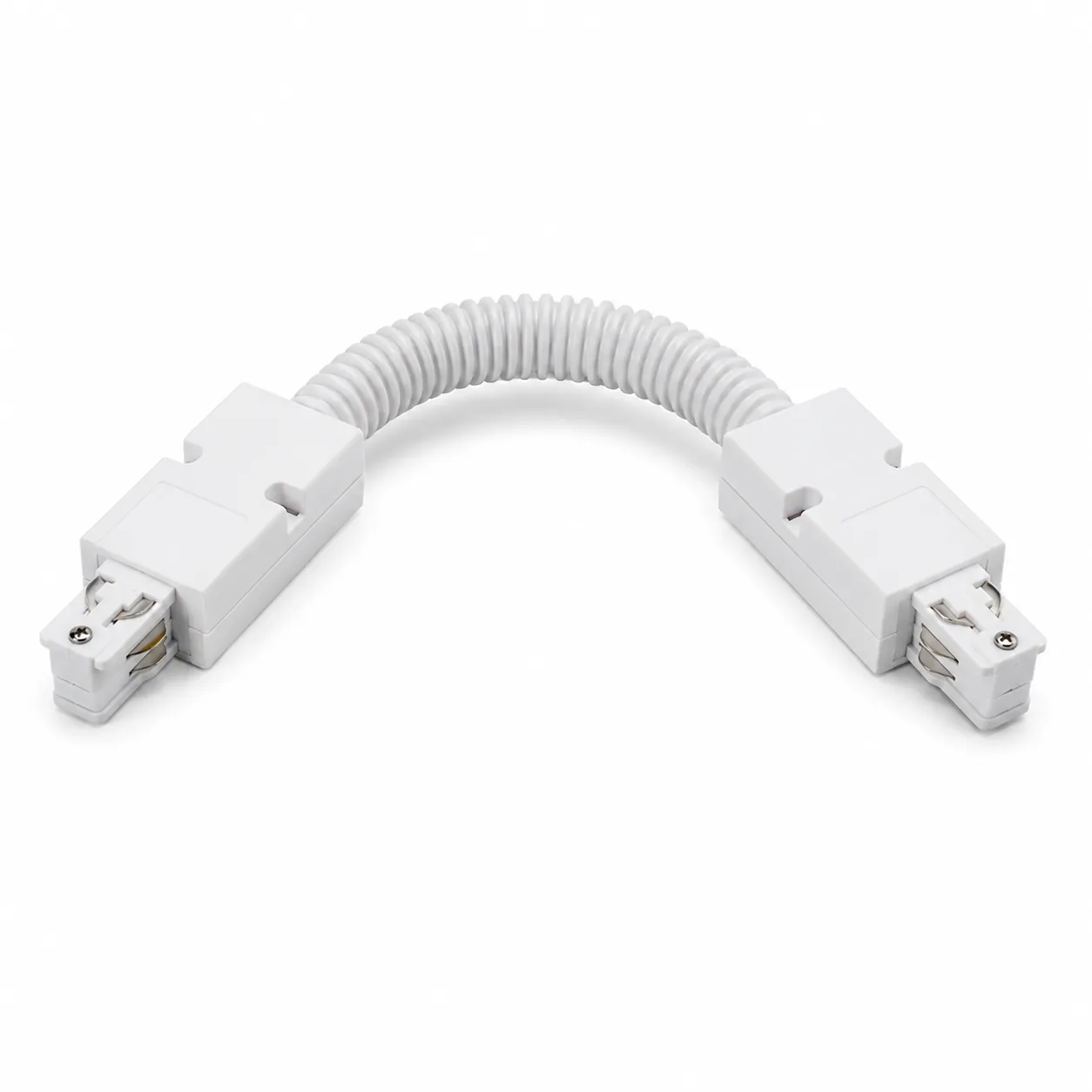 NOX F-Series White Flexible Track Connector| 4-Wire