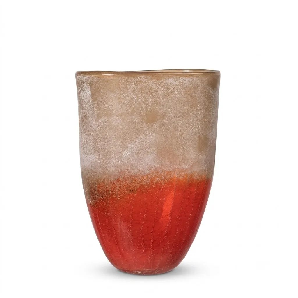 Two-Tone Glass Vase