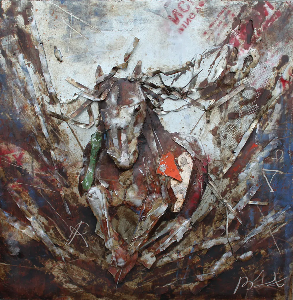 Metal Wall Decor Horse