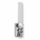 Chrome LED Wall Lamp with Frosted Acrylic | 4.8W 3000K