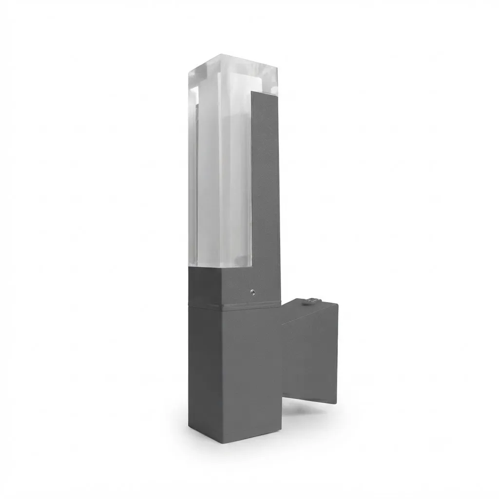 [WL315DGY-5W] Linear Pillar LED Wall Light