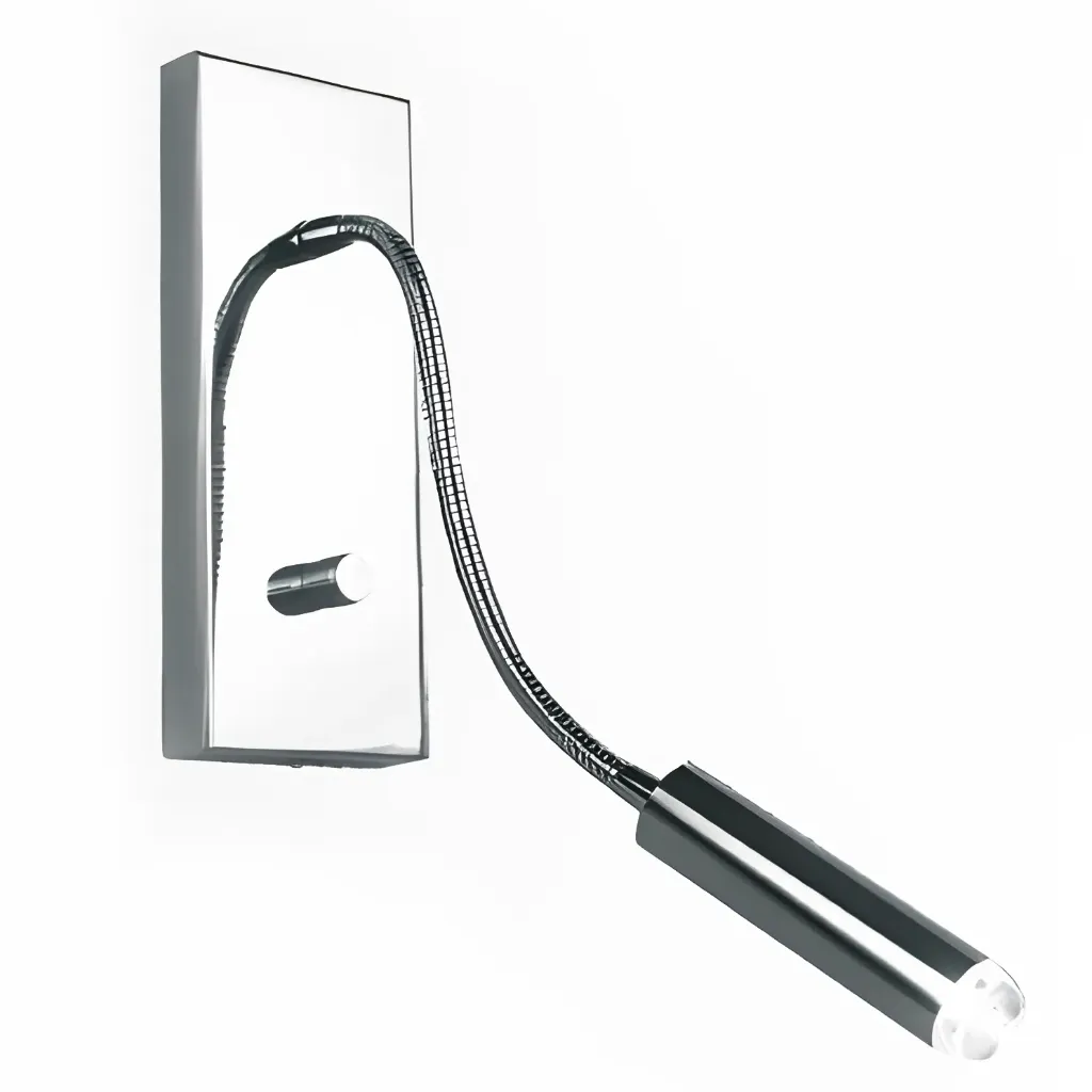 Nova Flexible Chrome LED Wall Lamp