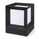 Nexa Black Cube Fence Light| 1-Light E27 IP44