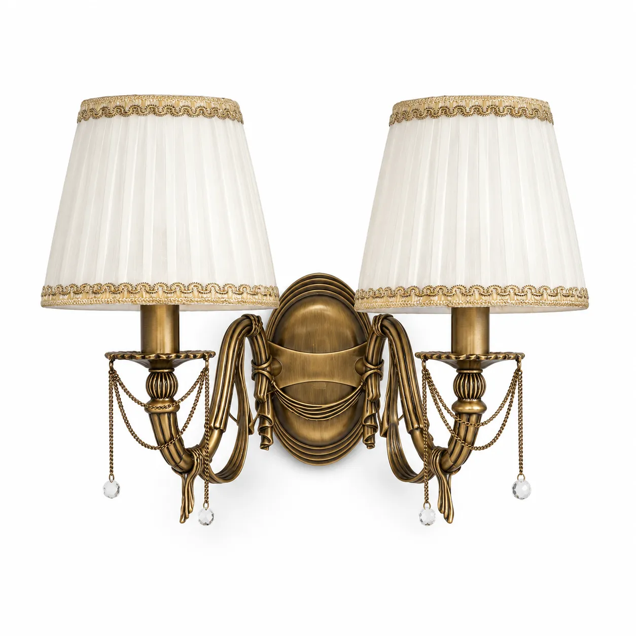 Baccara Bronze 2-Light Wall Lamp| 2xE14