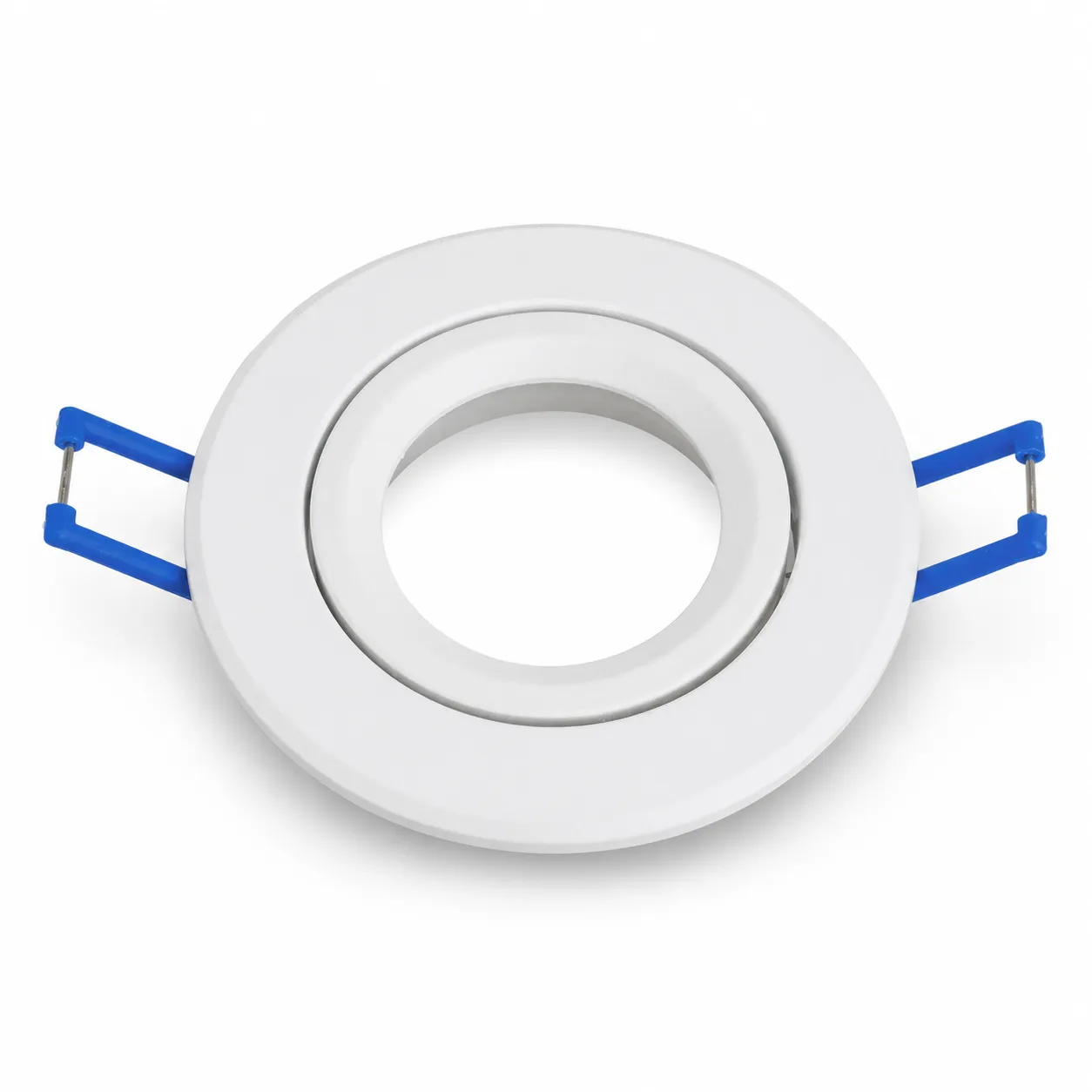 White Adjustable Recessed Spotlight Frame| 1-Light G5.3
