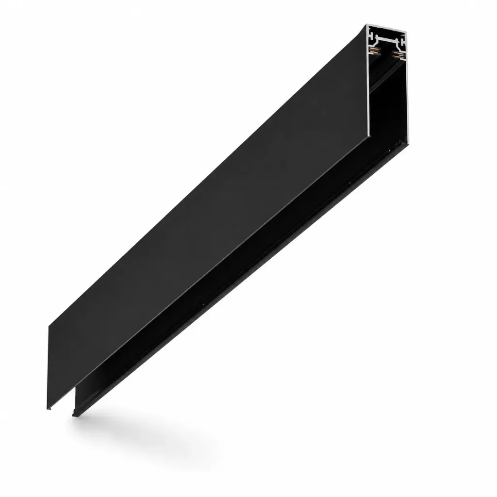 NOX N-Series Black Mini Magnetic Track| 1M 48V