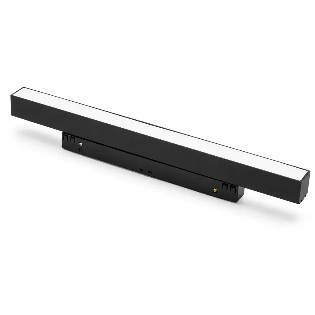 N-Series Black Mini Magnetic Linear Light | 16W 3000K 48V