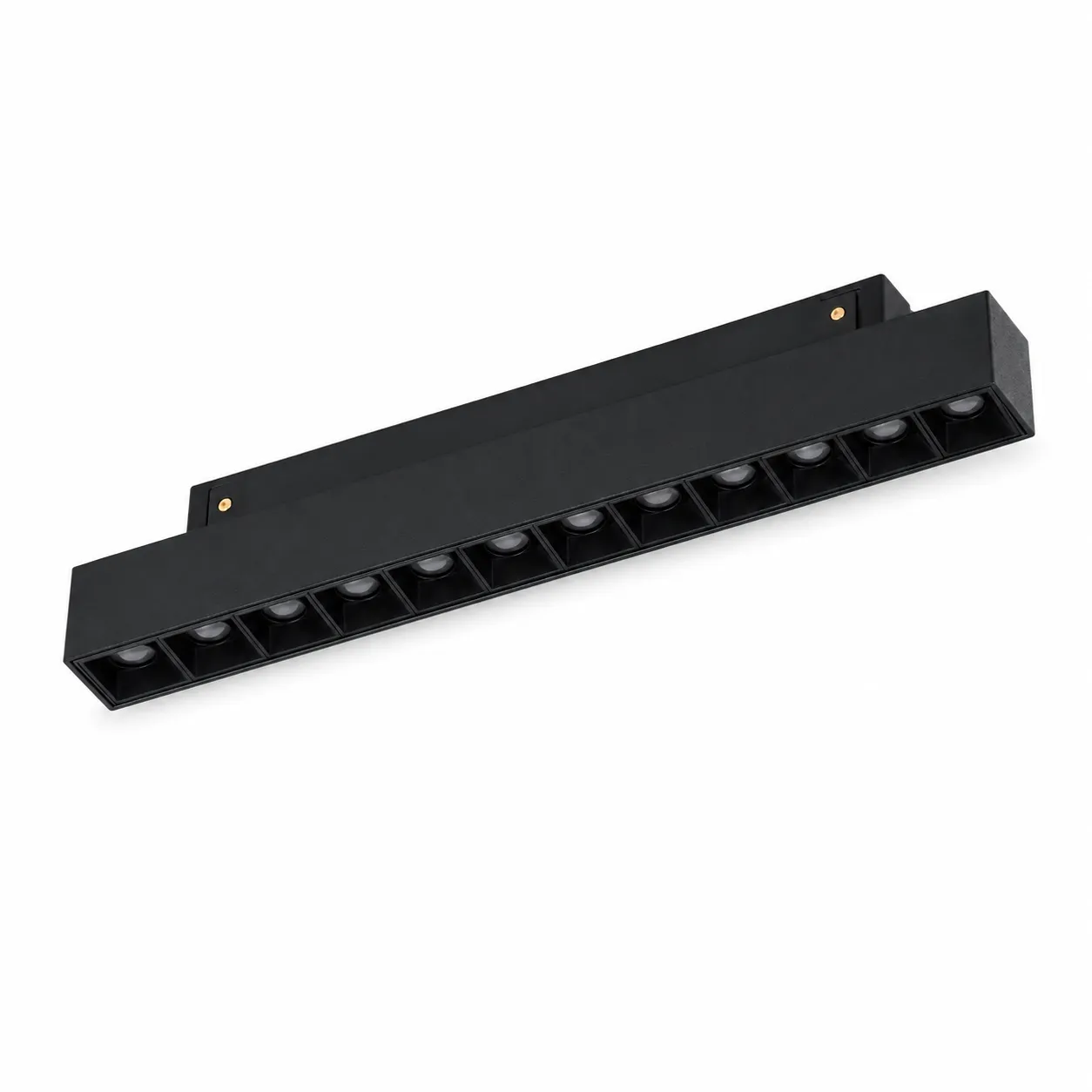 N-Series Black Mini Magnetic Grille Spotlight | 12W 3000K 30° 48V