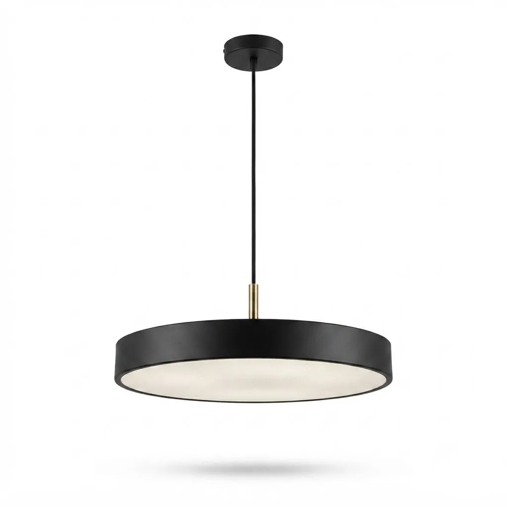 Minimalist Round LED Pendant Light