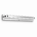 NOX Chrome Slim Linear LED Wall Lamp | 9W 3000K