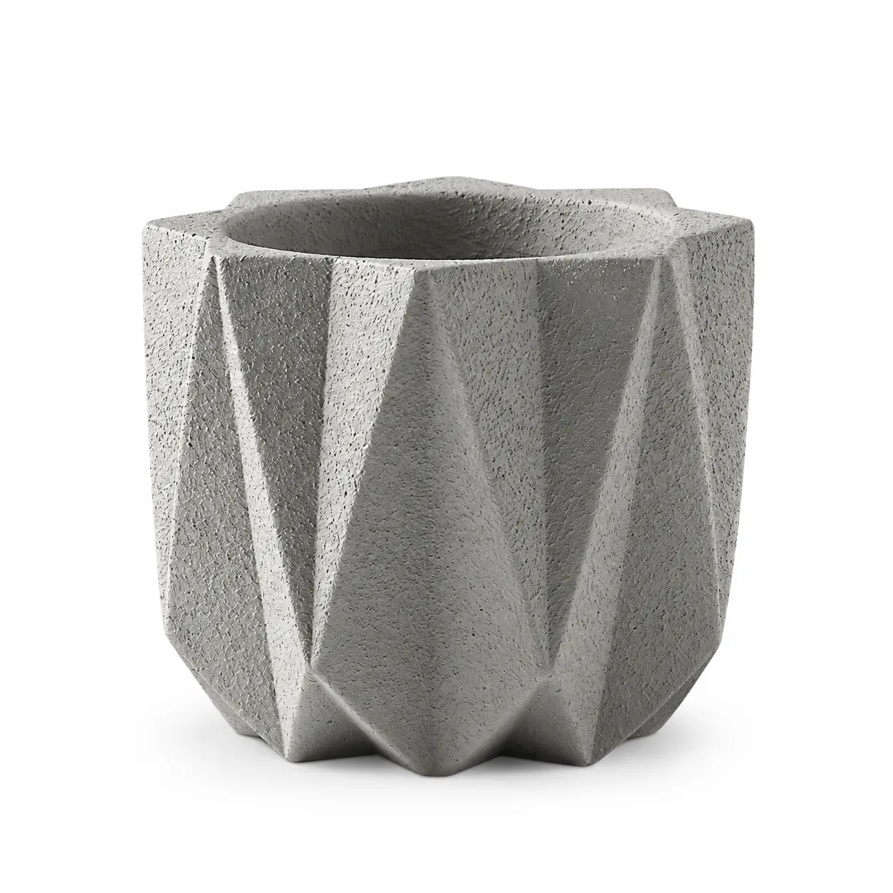 Vicomte Grey Ceramic Planter Ø10.5 × H9.8cm