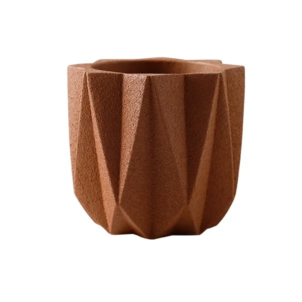 Vicomte Brick Ceramic Planter Ø10.5 × H9.8cm