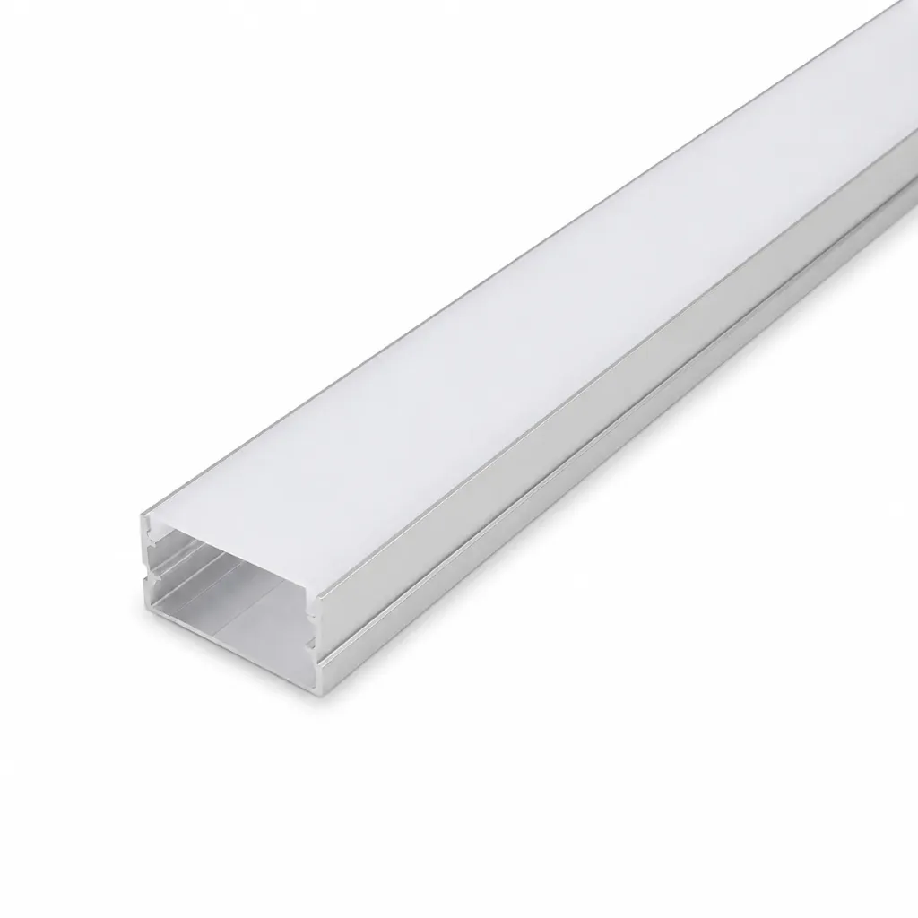NOX Surface Mounted Aluminum LED Profile | 20x10mm 3m