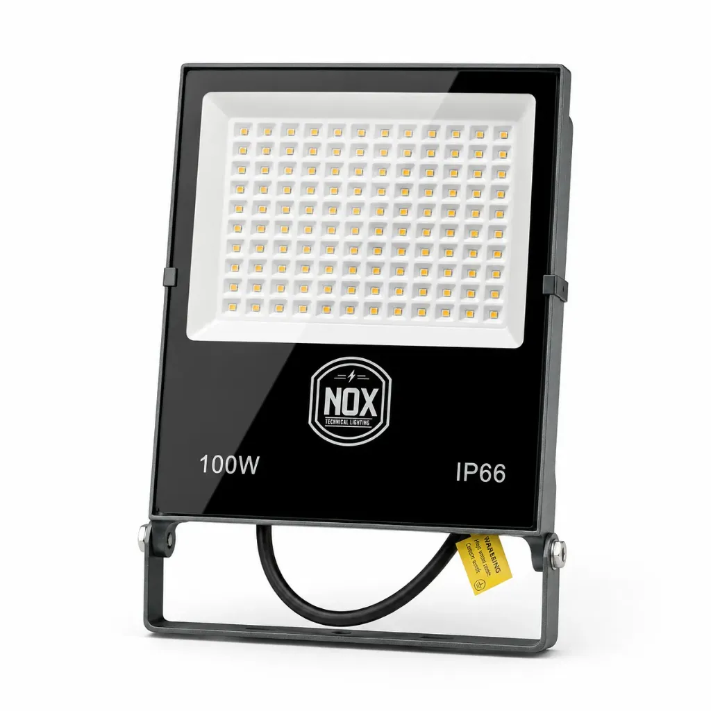 [LP016-100W/DGY] Grey LED Floodlight| 100W 3000K IP66