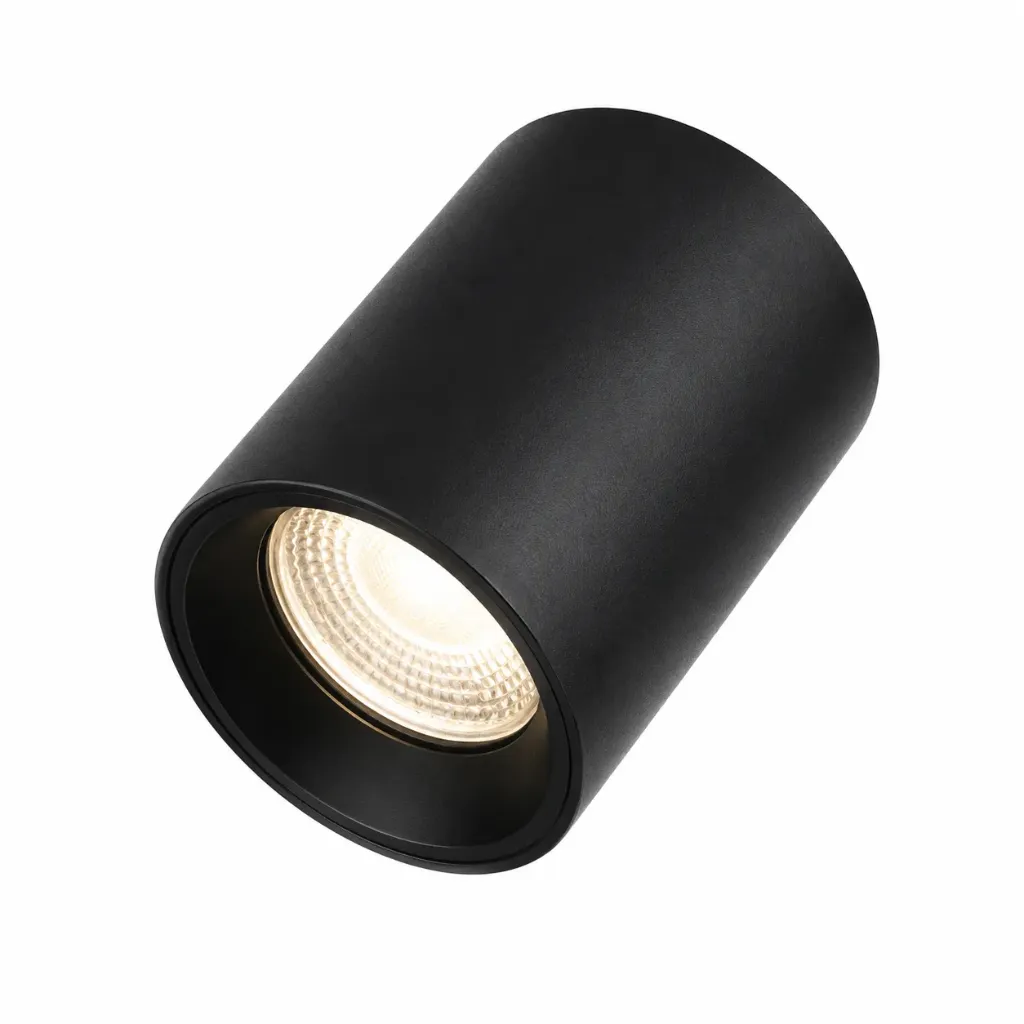 [SL099-12W/BK] NOX Black Surface LED Spotlight| 12W 3000K 36°