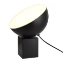 Tria Cube Black LED Table Lamp| 20W 3000K