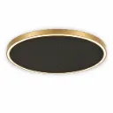 Objet Lumière Round Black & Gold LED Ceiling Light | 40W 3000K