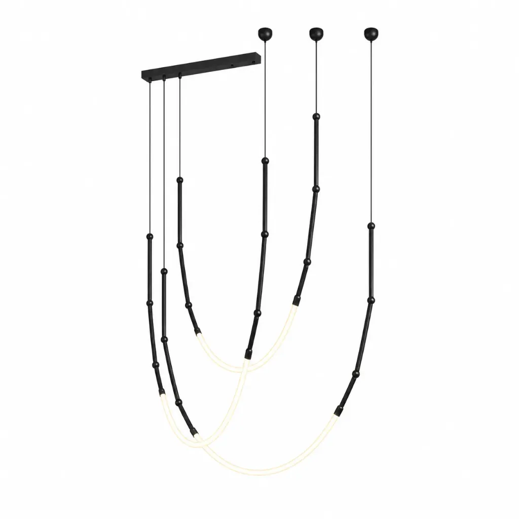 Arca Black LED Pendant| 45W 3000K