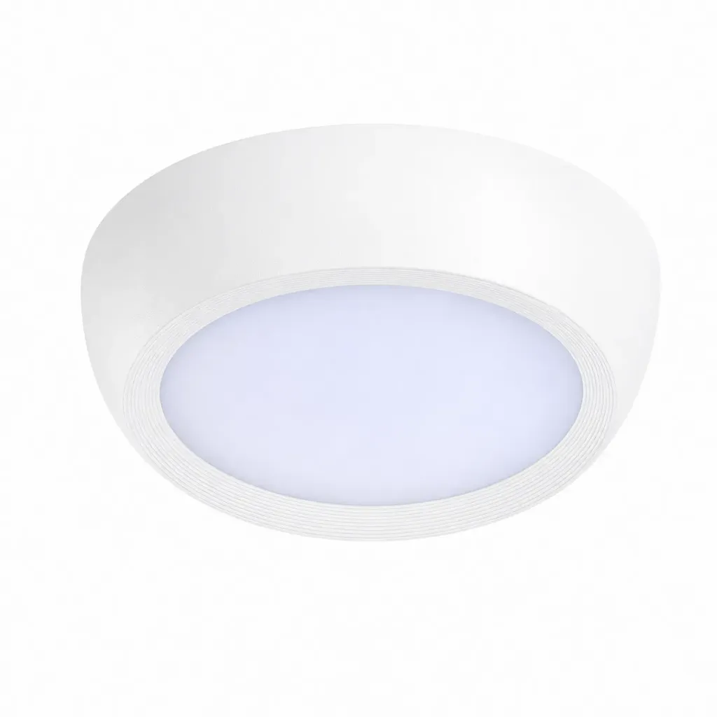 [CL654-15WW/54] NOX White Outdoor LED Ceiling Lamp| 15W 3000K IP54