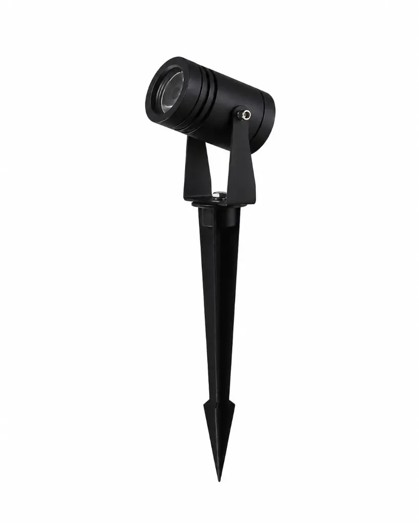 Black Adjustable LED Spike Garden Light | 6W 3000K IP65