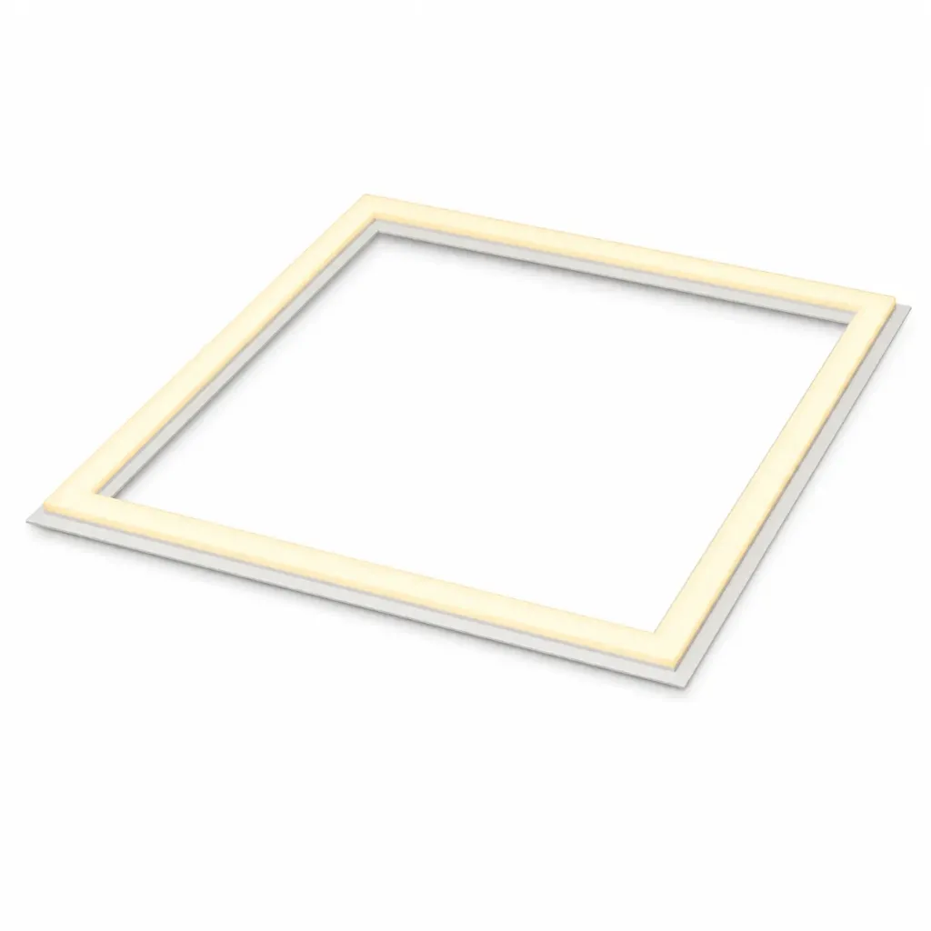[LEDF60-40WW] NOX White Square LED Frame Panel| 40W 3000K