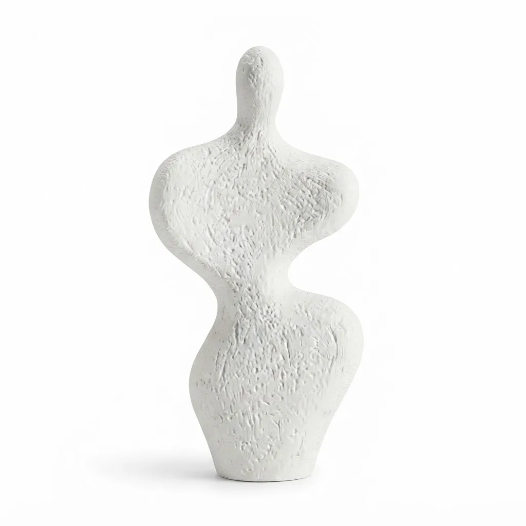 Curvy Body Ceramic Statue