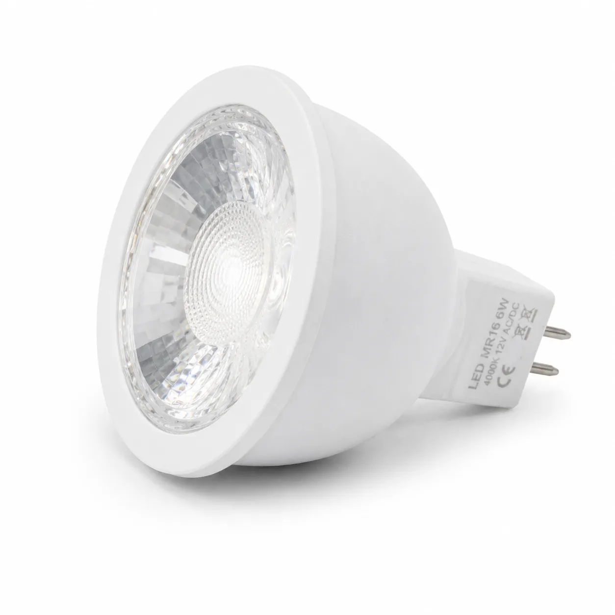 Clear Lens MR16 LED Bulb| 6W 4000K