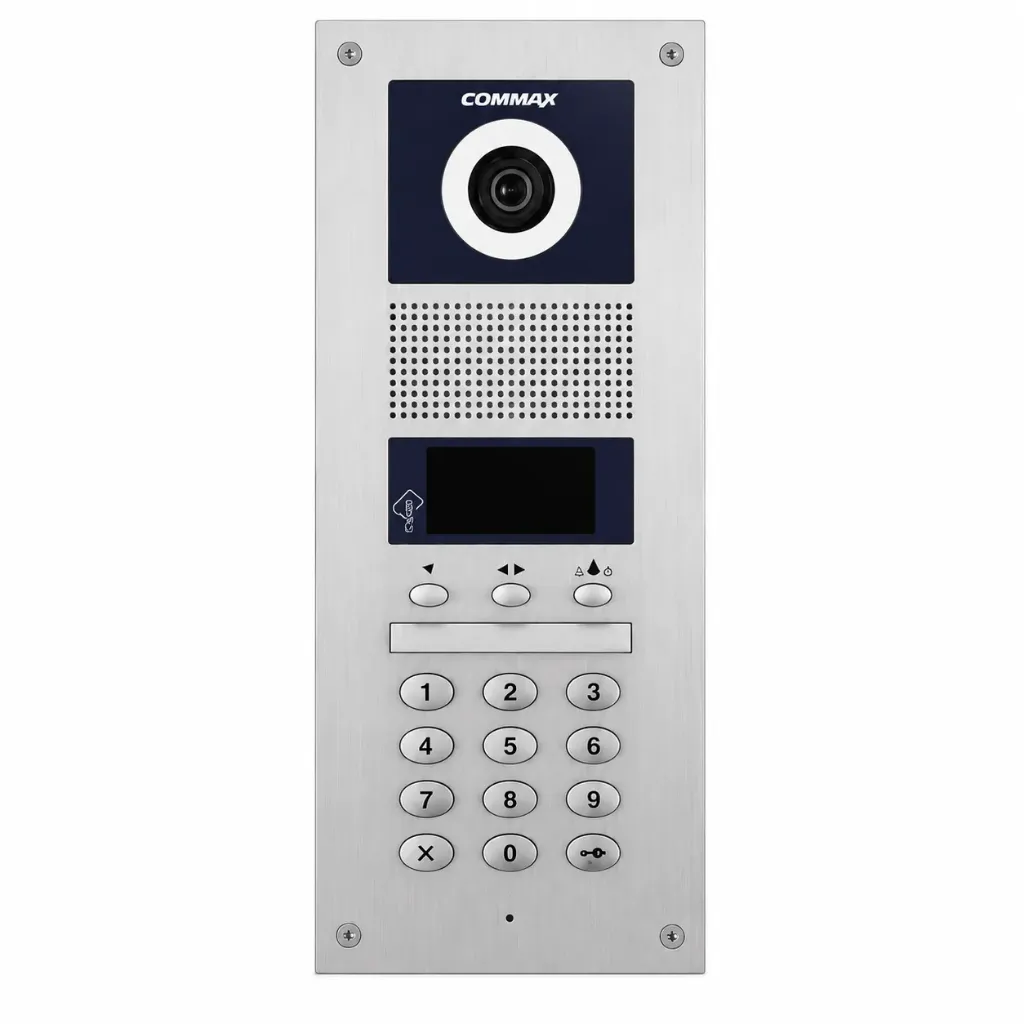 Commax DRC-GUM Silver Keypad Lobby Camera Phone| Lobby Camera System
