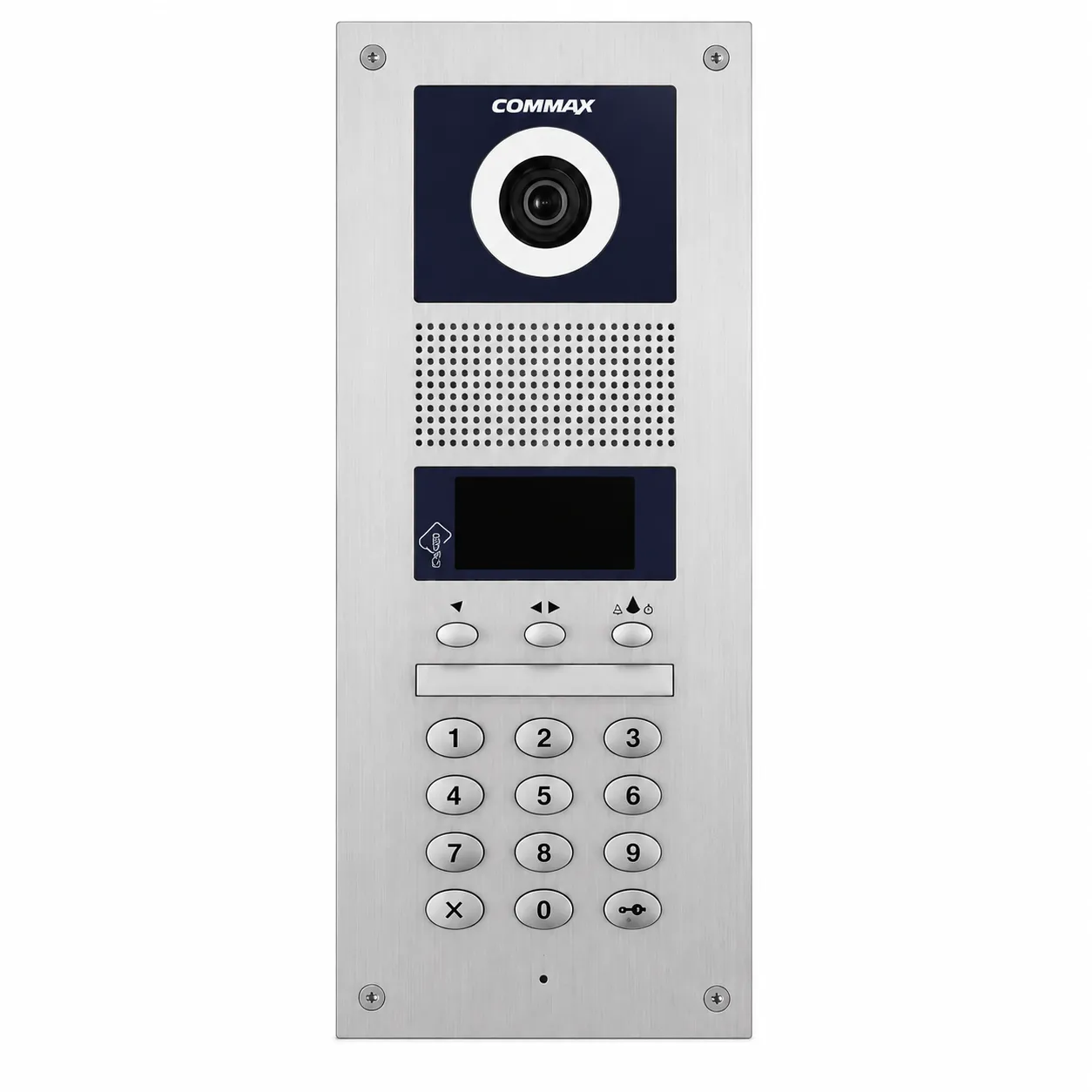 Commax DRC-GUM Silver Keypad Lobby Camera Phone| Lobby Camera System