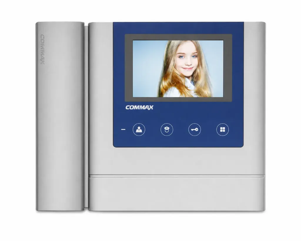 Commax CAV-43MHG Silver 4.3 Inch Video Door Phone Monitor| Gate View System