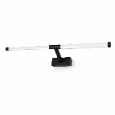 Black Dual Glass Tube LED Wall Lamp | 5W 3000K