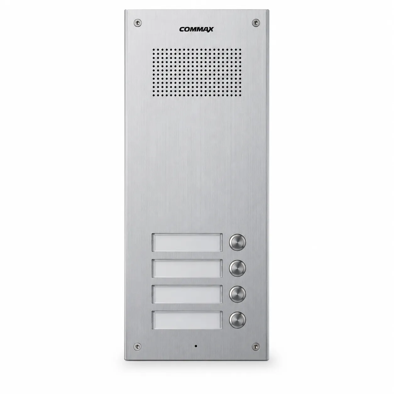 Commax DR-4UM Silver 4-Button Audio Door Station| DR-nUM Series
