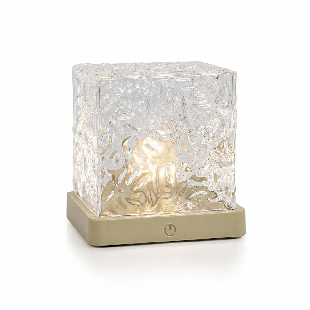 Luma Cube Clear RGB LED Table Lamp| 2W 5V