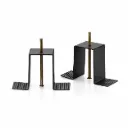NOX MG26 Black Iron Recessed Track Installation Kit