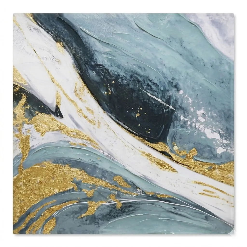 Azure Flow Wall Art