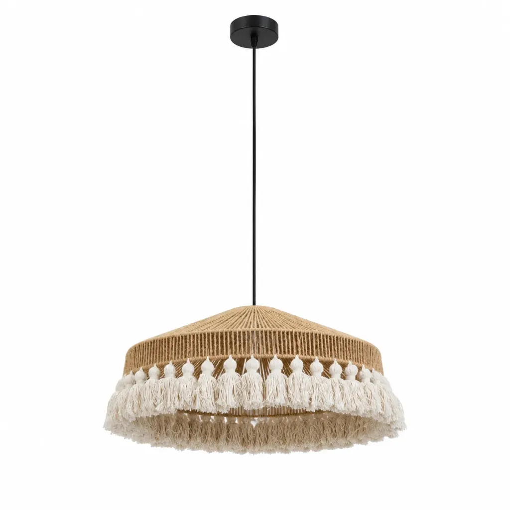 Tassia Boho Rattan Pendant