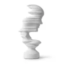 Abstract Layered Profile Statue