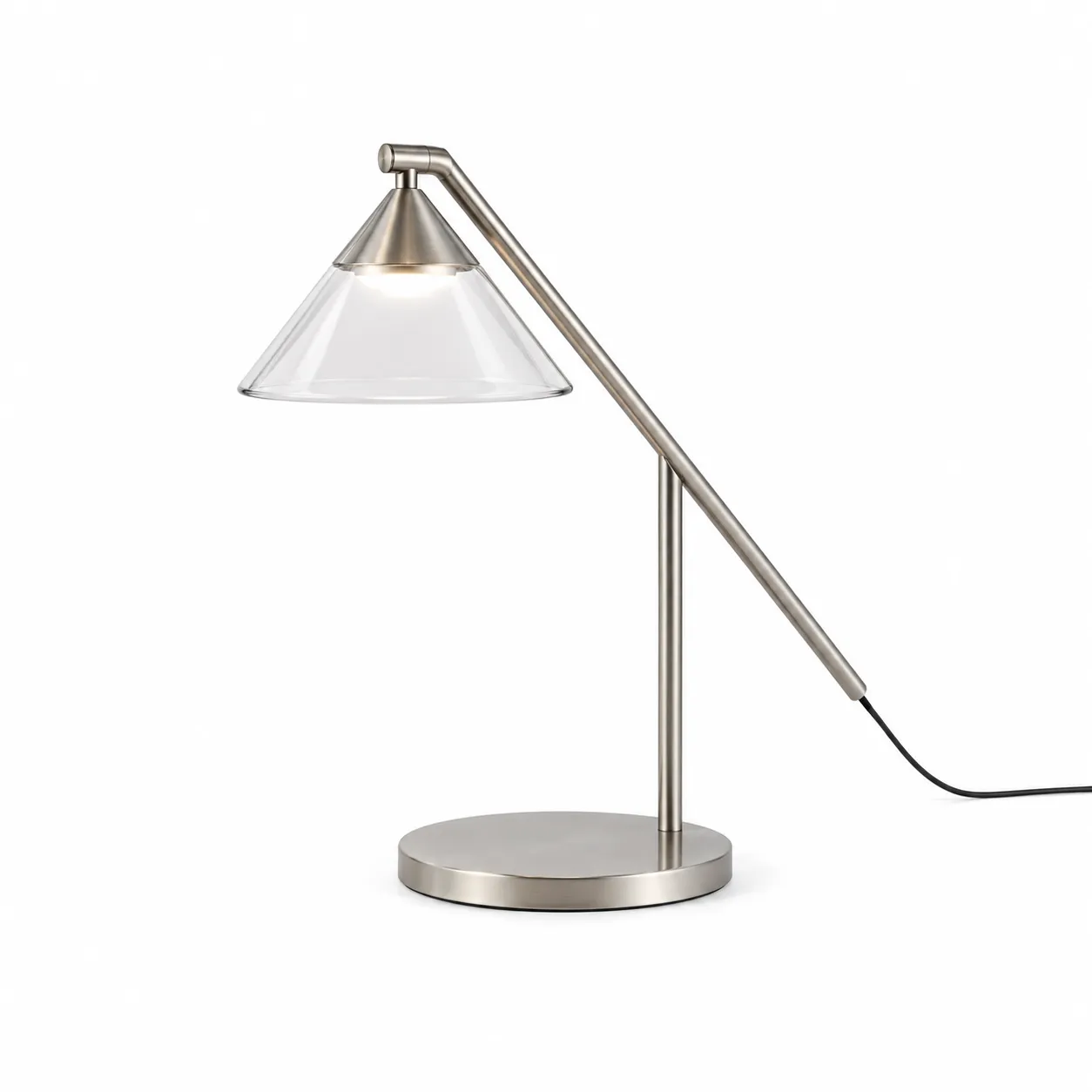 Astra Brushed Nickel LED Table Lamp| 6W 3000K