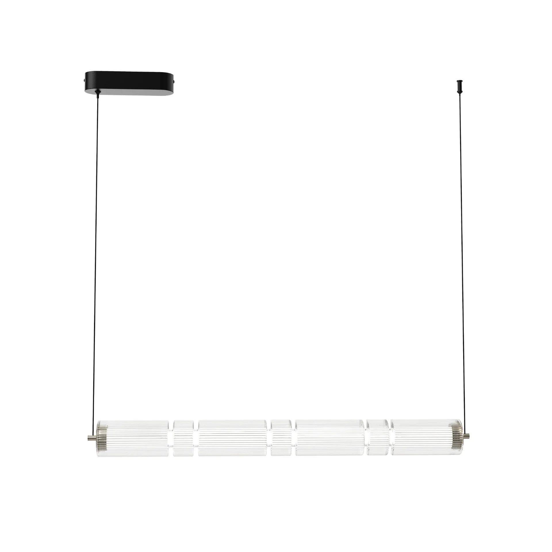 Lina Black Linear LED Pendant| 30W 3000K